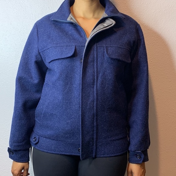 Vintage Eddie Bauer Made in the USA Wool over coat - Picture 8 of 11